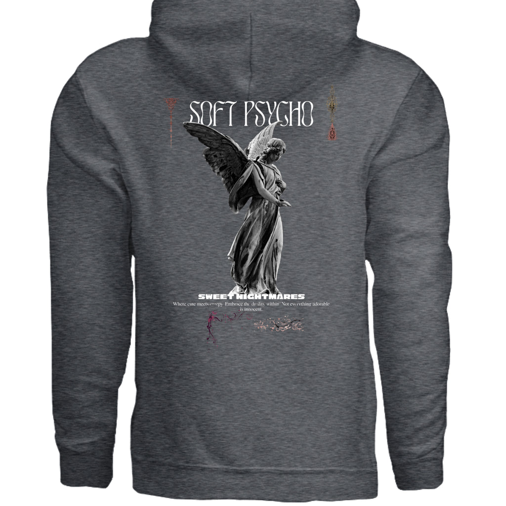 DARK HEATHER - G185 - BACK