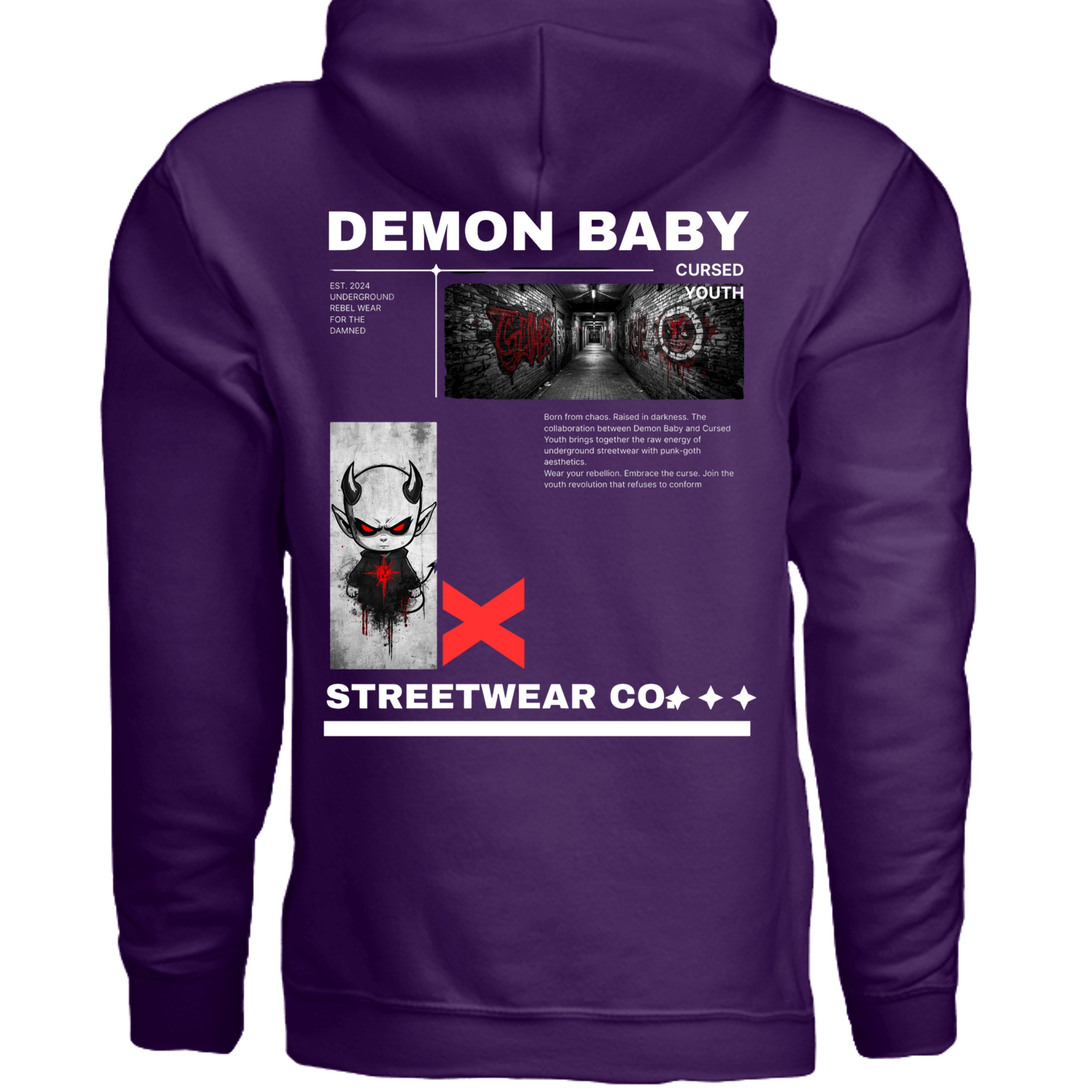 PURPLE - G185 - BACK