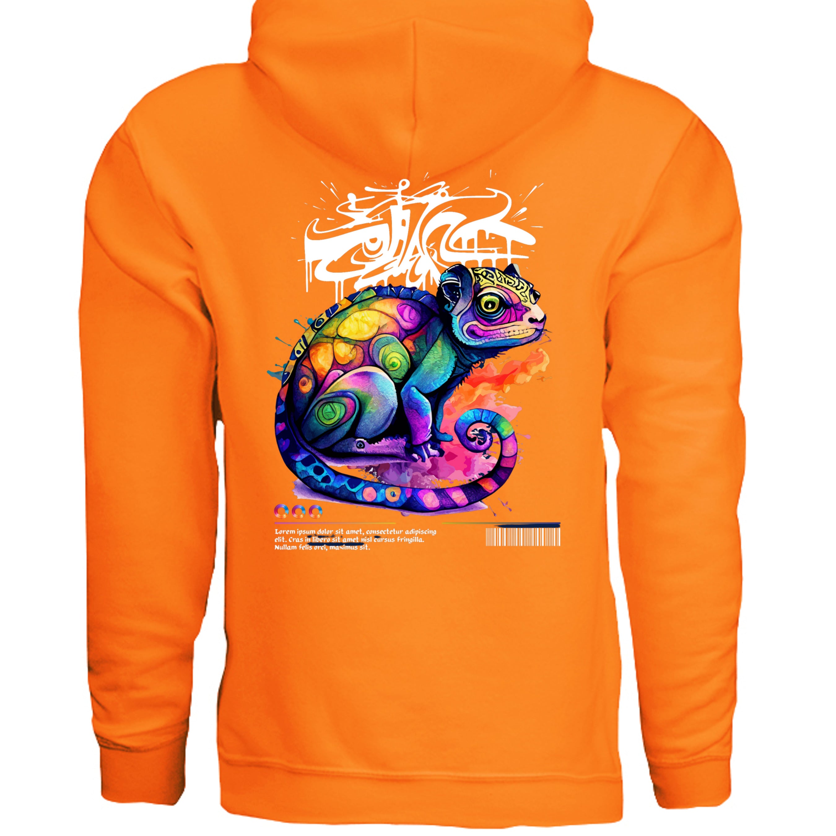 SAFETY ORANGE - G185 - BACK