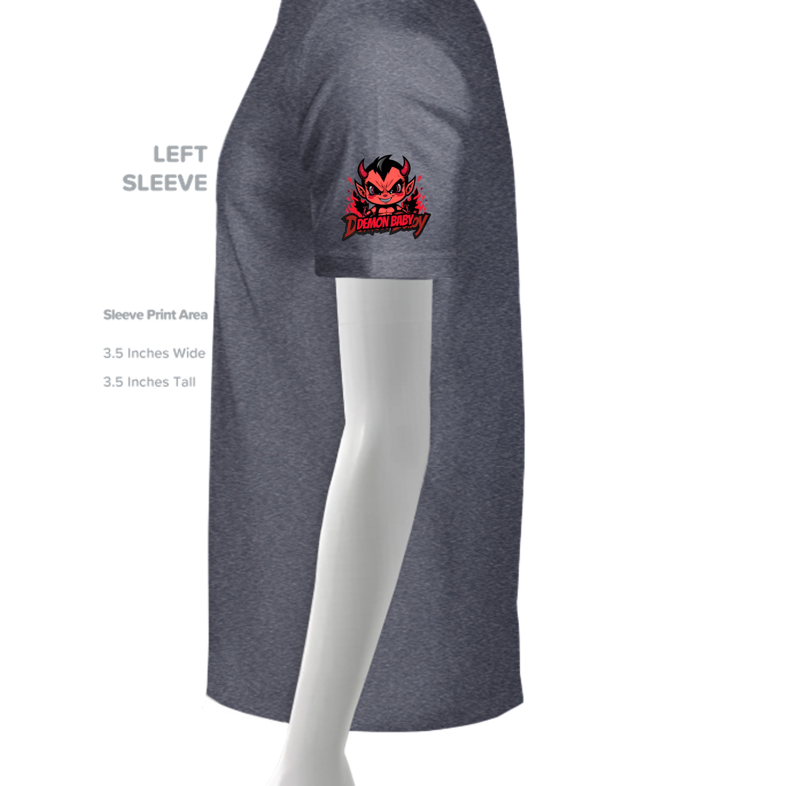 HEATHER NAVY - G200 - SLEEVE_LEFT